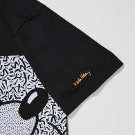 Футболка UNIQLO Mickey x Keith Haring 1159787259 (Черный, M)