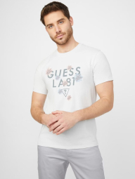 Мужская футболка Guess с логотипом 1159788076 (Серый, XL)