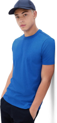 Мужская однотонная футболка GAP 1159788736 (Синий, XS)