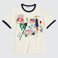 Футболка UT Archive UNIQLO с рисунком Jean-Michel Basquiat 1159790924 (Бежевый, 3XL)