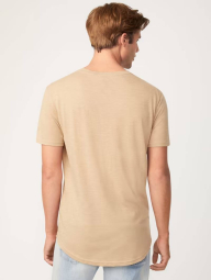 Мужская футболка Guess с карманом 1159791376 (Бежевый, L)