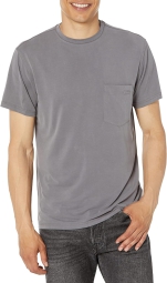 Мужская футболка Guess с карманом 1159791822 (Серый, M)
