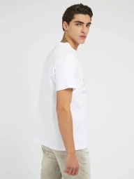 Мужская футболка Guess с принтом 1159796152 (Белый, XL)