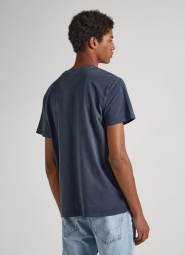 Мужская футболка Pepe Jeans London с логотипом 1159793738 (Синий, L)