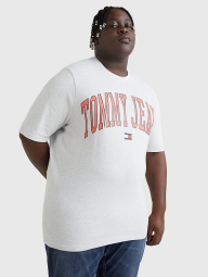 Футболка Tommy Hilfiger с логотипом 1159795298 (Серый, 5XL)