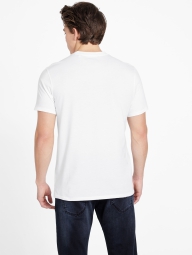 Мужская футболка Guess с логотипом 1159794197 (Белый, XXL)