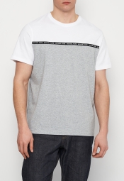 Чоловіча футболка Michael Kors з логотипом 1159794619 (Сірий, XL)