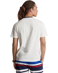Футболка мужская Polo Ralph Lauren с логотипом 1159794625 (Белый, M)