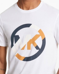 Мужская футболка Michael Kors с логотипом 1159794752 (Белый, XL)