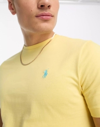 Футболка мужская Polo Ralph Lauren с вышитым логотипом 1159795192 (Желтый, L)