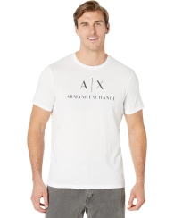 Футболка Armani Exchange с логотипом 1159795825 (Белый, XXL)