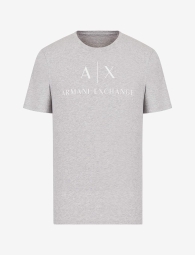 Футболка Armani Exchange з логотипом 1159795841 (Сірий, XXL)