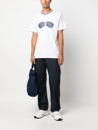 Мужская футболка Michael Kors с рисунком 1159796062 (Белый, M)