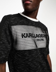 Мужская футболка Karl Lagerfeld Paris с логотипом 1159796710 (Черный, M)