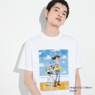 Футболка UNIQLO з малюнком Toy Story 1159797034 (Білий, XL)