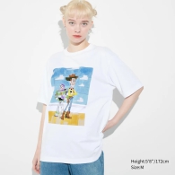 Футболка UNIQLO з малюнком Toy Story 1159797034 (Білий, XL)