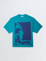 Стильная футболка Calvin Klein с принтом 1159797743 (Зеленый, L)