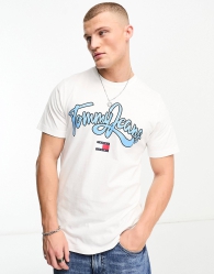 Мужская футболка Tommy Hilfiger с логотипом 1159797941 (Белый, XS)