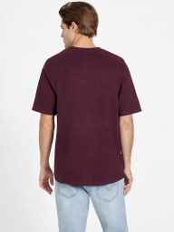 Мужская футболка Guess с логотипом 1159799705 (Бордовый, XL)