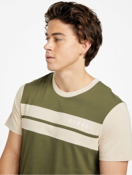 Мужская футболка Guess с логотипом 1159799716 (Зеленый, XL)