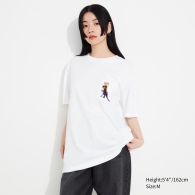 Футболка NY POP ART UNIQLO с рисунком Jean-Michel Basquiat 1159812755 (Белый, 3XL)