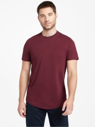 Мужская футболка Guess 1159801606 (Бордовый, XL)