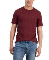 Мужская футболка Michael Kors с логотипом 1159802084 (Бордовый, 3XL)
