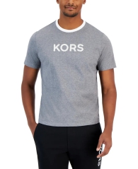 Мужская футболка Michael Kors с логотипом 1159802744 (Серый, XL)