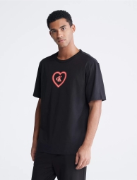 Мужская lounge футболка Calvin Klein с логотипом 1159806262 (Черный, XL)