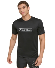 Чоловіча футболка Calvin Klein із захистом від УФ-променів UPF 40+ 1159807021 (Чорний, XXL)