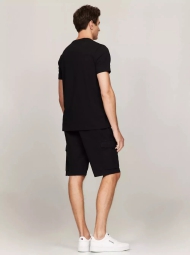Мужская футболка Tommy Hilfiger с принтом 1159810139 (Черный, M)