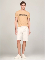 Мужская футболка Tommy Hilfiger с вышивкой 1159808433 (Коричневый, 3XL)