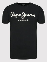 Мужская футболка Pepe Jeans London с логотипом 1159809444 (Черный, XL)