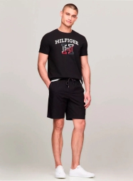 Мужская футболка Tommy Hilfiger с логотипом 1159810133 (Черный, XL)