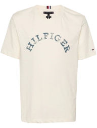 Чоловіча футболка Tommy Hilfiger з логотипом 1159810149 (Молочний, XXXL)