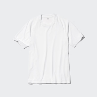 Стильная футболка UNIQLO c технологией DRY 1159810882 (Белый, 3XL)