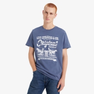 Футболка мужская Levi's с коротким рукавом 1159811150 (Синий, M)