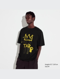 Футболка UT Archive UNIQLO Jean-Michel Basquiat King Pleasure 1159811618 (Черный, XL)