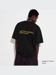 Футболка UT Archive UNIQLO Jean-Michel Basquiat King Pleasure 1159811616 (Сірий, S)