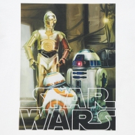 Футболка UNIQLO Star Wars з малюнком 1159812270 (Білий, XL) 1159812270 (Білий, XL)