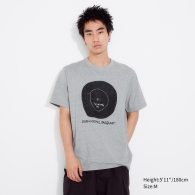 Футболка UT Archive UNIQLO Jean-Michel Basquiat 1159812417 (Серый, M)