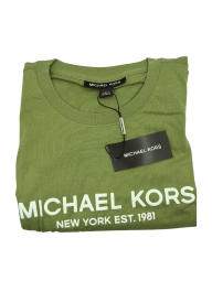 Мужская футболка Michael Kors с логотипом 1159813265 (Зеленый, M)