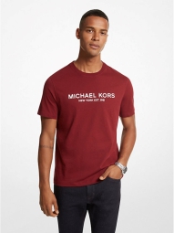 Мужская футболка Michael Kors с логотипом 1159813269 (Красный, M)