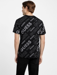 Мужская футболка Guess с логотипом 1159814503 (Черный, XL)