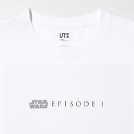 Футболка UNIQLO Star Wars by Kosuke Kawamura с принтом 1159814754 (Белый XS)