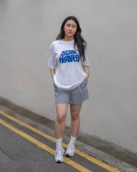 Футболка UNIQLO Star Wars by Kosuke Kawamura с принтом 1159814856 (Белый XS)