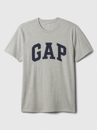 Футболка чоловіча GAP з логотипом 1159814762  (Сірий XL)