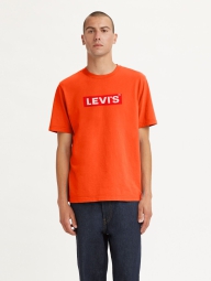 Футболка мужская Levi's с логотипом 1159814809 (Оранжевый L)