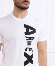 Мужская футболка Armani Exchange с логотипом 1159817263 (Белый XL)