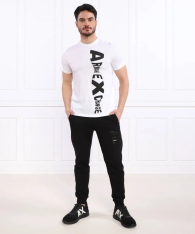 Мужская футболка Armani Exchange с логотипом 1159817263 (Белый XL)